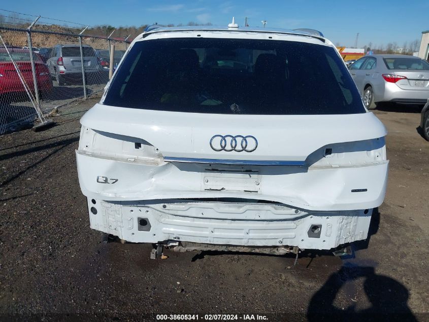 2021 Audi Q7 Premium 55 Tfsi Quattro Tiptronic VIN: WA1AXAF74MD038608 Lot: 38605341