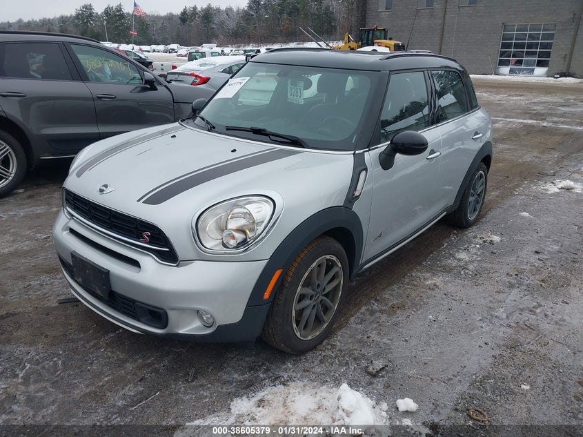 2016 Mini Countryman Cooper S VIN: WMWZC5C57GWU01245 Lot: 38605379