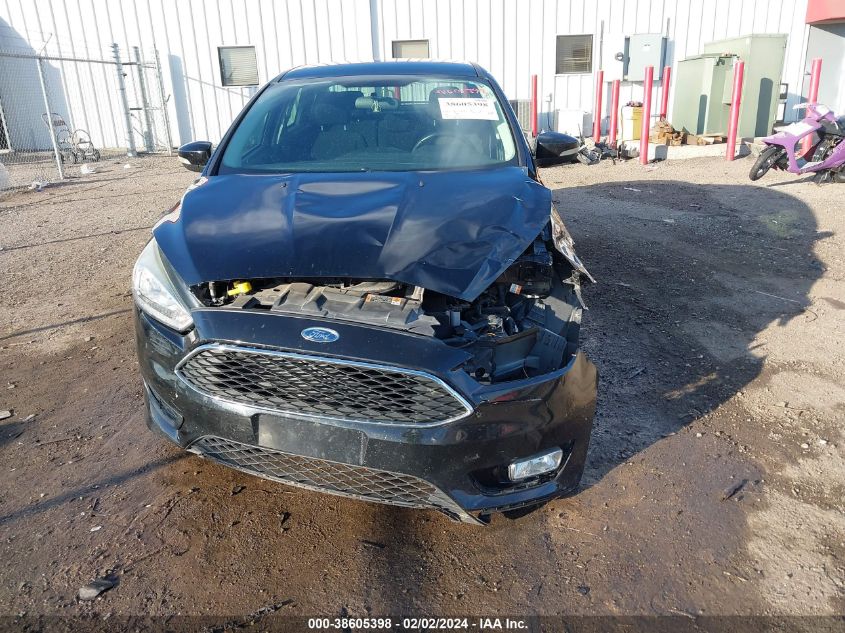 2016 Ford Focus Se VIN: 1FADP3F24GL398853 Lot: 38605398