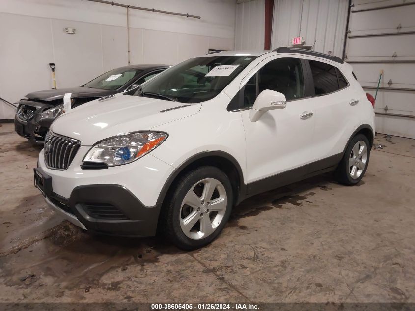 2016 Buick Encore VIN: KL4CJASB8GB599429 Lot: 38605405