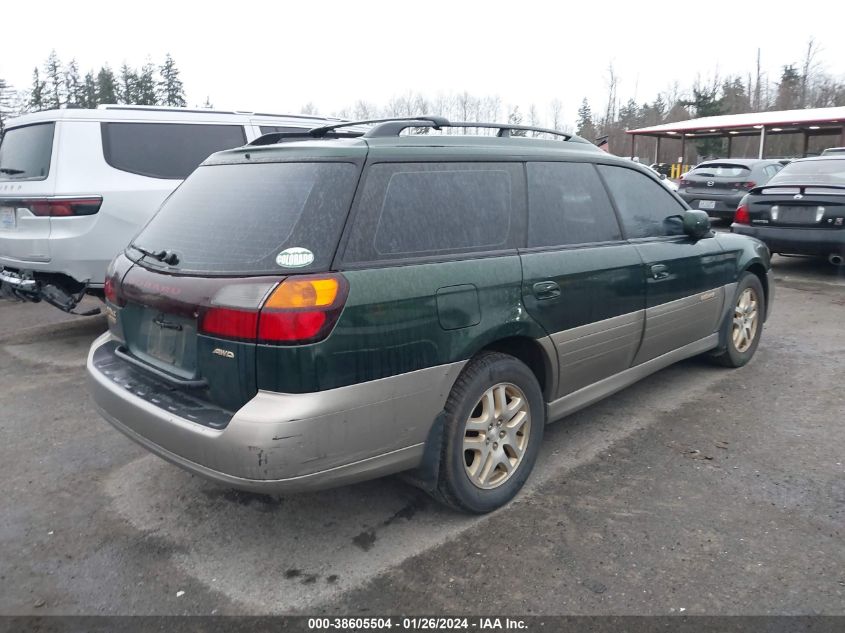 4S3BH686XY6606170 2000 Subaru Outback Limited