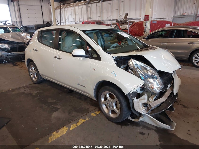 2011 Nissan Leaf Sl VIN: JN1AZ0CP3BT009007 Lot: 38605547