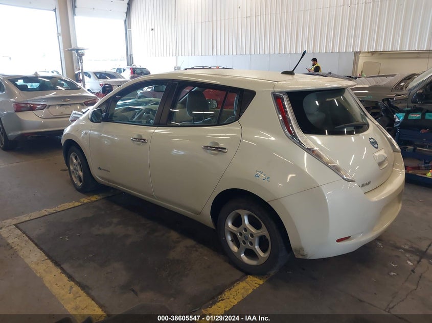 2011 Nissan Leaf Sl VIN: JN1AZ0CP3BT009007 Lot: 38605547