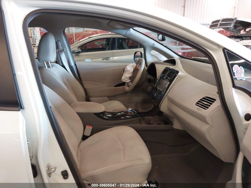 2011 Nissan Leaf Sl VIN: JN1AZ0CP3BT009007 Lot: 38605547