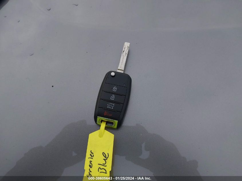 2017 Kia Soul + VIN: KNDJP3A58H7443995 Lot: 38605643