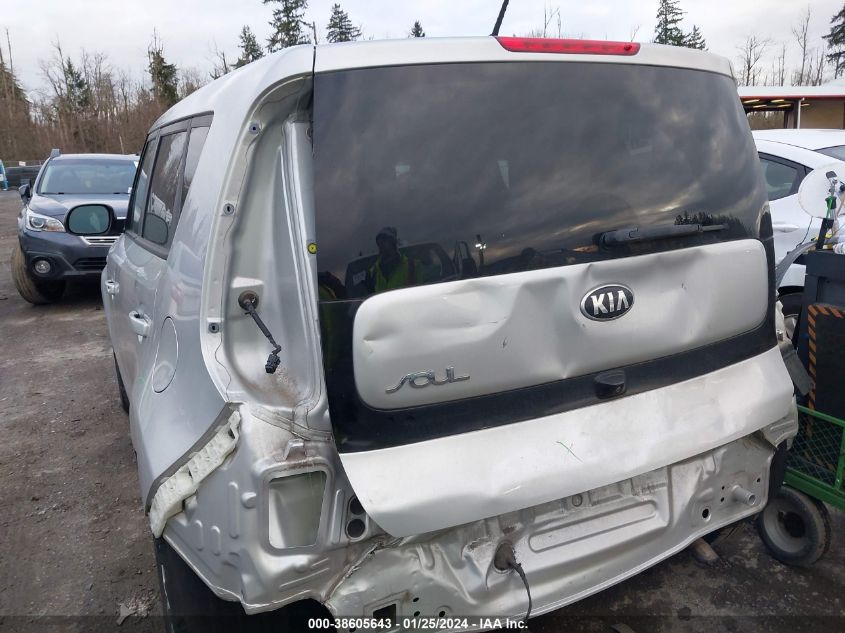 2017 Kia Soul + VIN: KNDJP3A58H7443995 Lot: 38605643