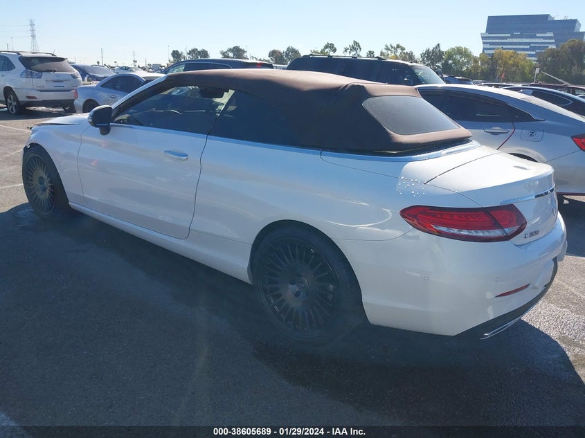 2018 MERCEDES-BENZ C 300 VIN: WDDWK4JB8JF703233