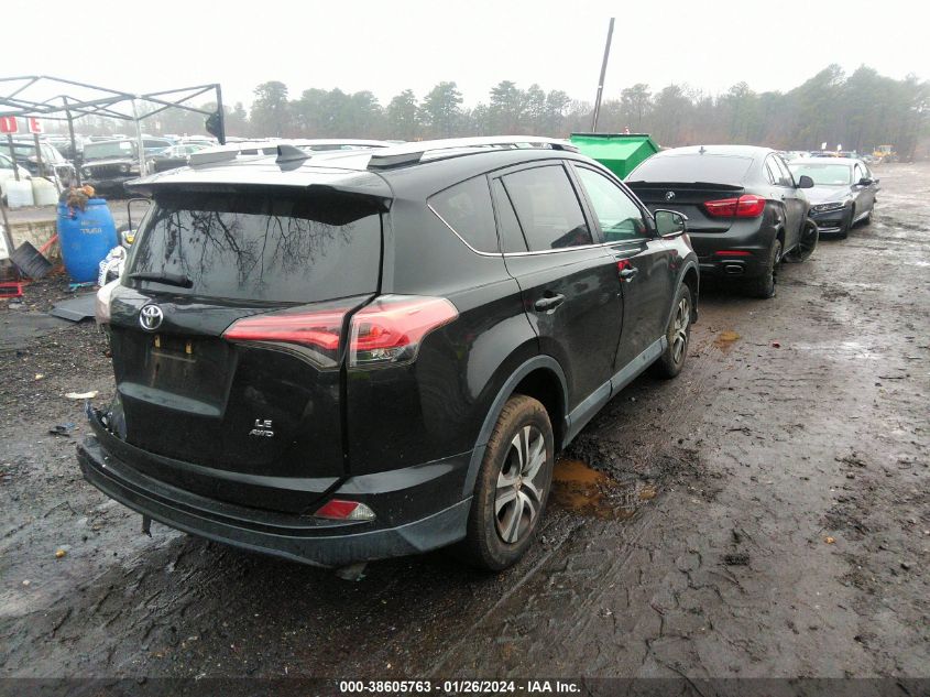 2018 Toyota Rav4 Le VIN: 2T3BFREV0JW729399 Lot: 38605763