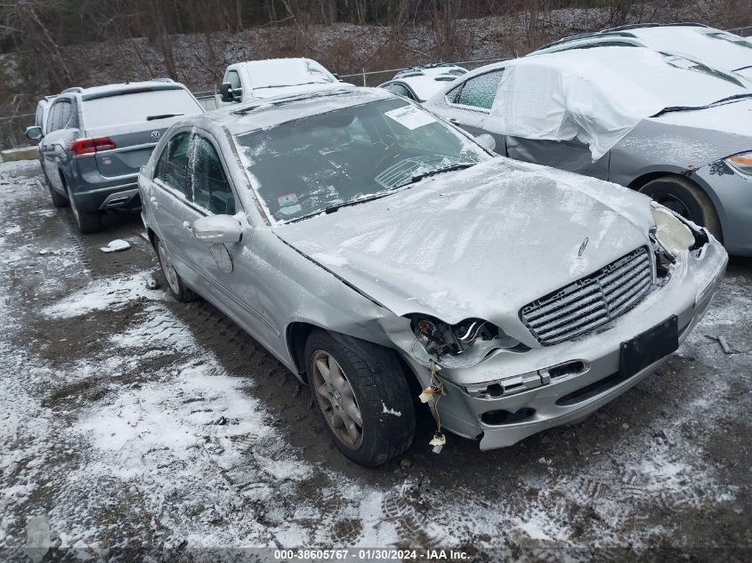 2004 Mercedes-Benz C 320 320 4Matic VIN: WDBRF84J54F553848 Lot: 38605767