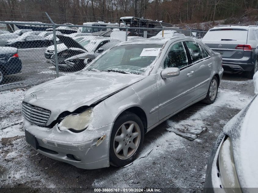 2004 Mercedes-Benz C 320 320 4Matic VIN: WDBRF84J54F553848 Lot: 38605767