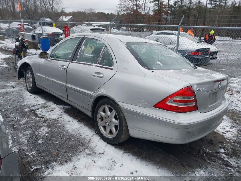 2004 Mercedes-Benz C 320 320 4Matic VIN: WDBRF84J54F553848 Lot: 38605767