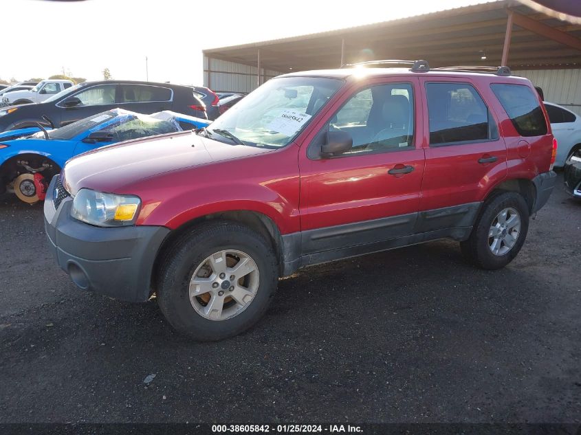 2005 Ford Escape Xlt VIN: 1FMYU93115KE31762 Lot: 38605842