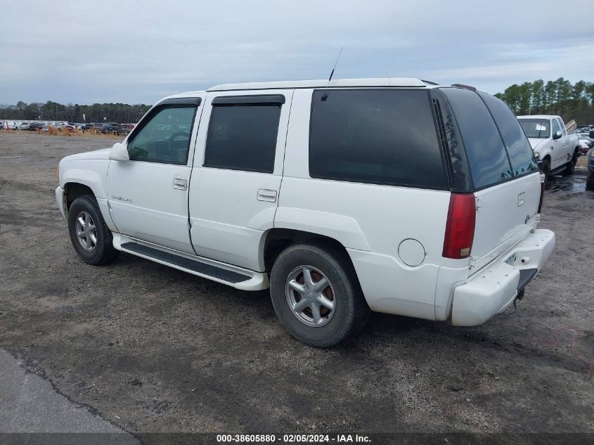 2000 Cadillac Escalade Standard VIN: 1GYEK63R8YR189950 Lot: 40247930