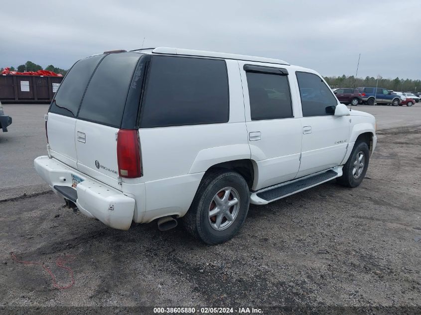 2000 Cadillac Escalade Standard VIN: 1GYEK63R8YR189950 Lot: 40247930