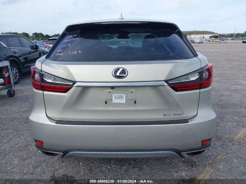 2021 Lexus Rx 350 VIN: 2T2AZMAA8MC188542 Lot: 38606238