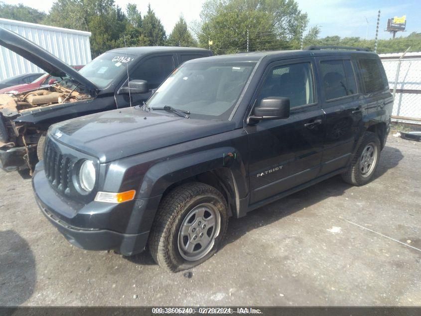 1C4NJPBA4FD304712 2015 Jeep Patriot Sport