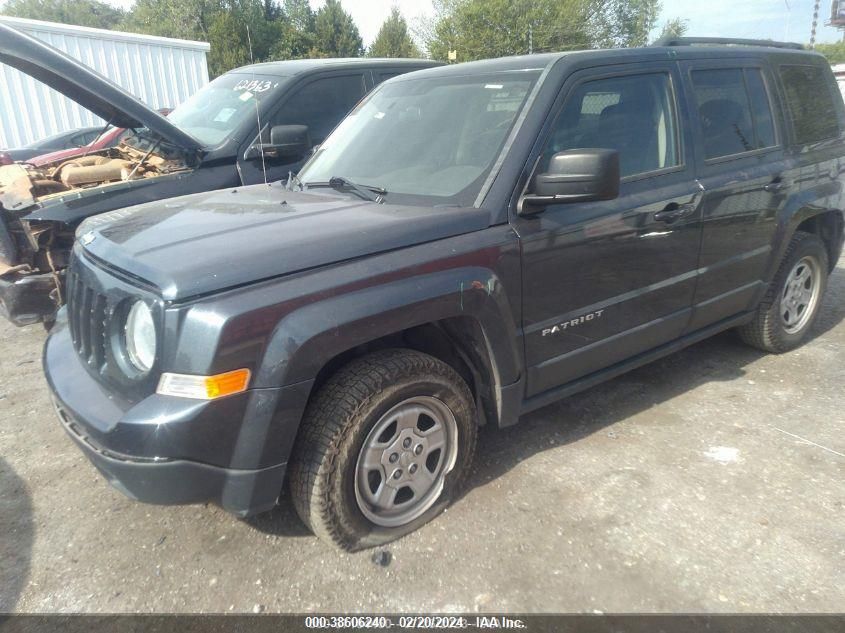 1C4NJPBA4FD304712 2015 Jeep Patriot Sport