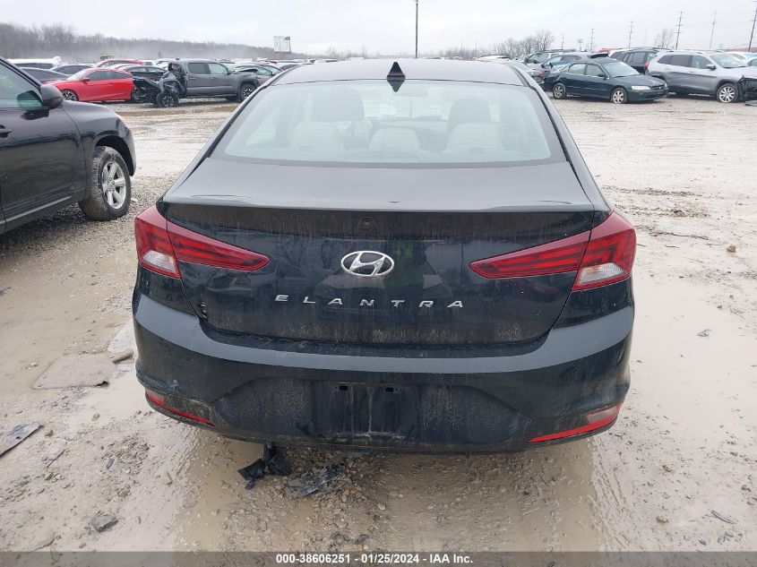 2019 Hyundai Elantra Sel VIN: KMHD84LF1KU770572 Lot: 38606251