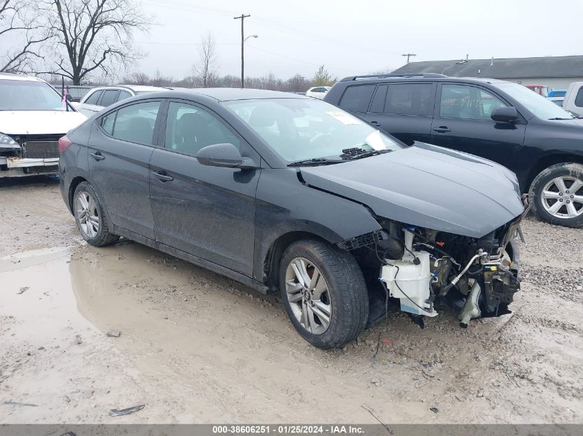 2019 Hyundai Elantra Sel VIN: KMHD84LF1KU770572 Lot: 38606251