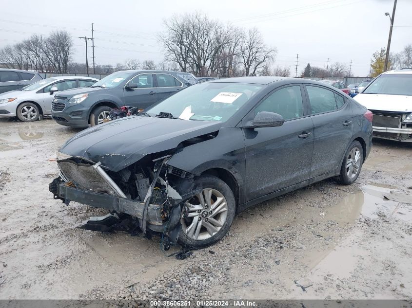 2019 Hyundai Elantra Sel VIN: KMHD84LF1KU770572 Lot: 38606251
