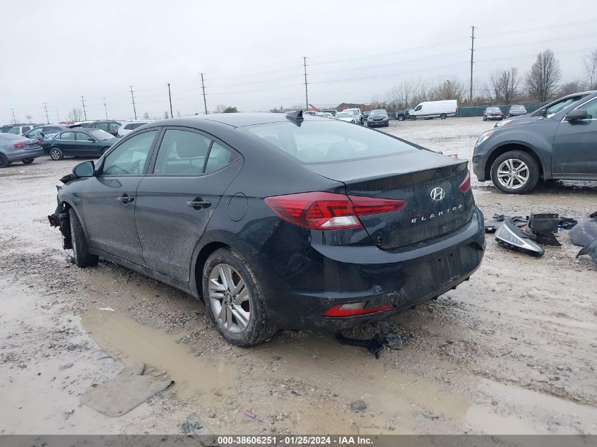 2019 Hyundai Elantra Sel VIN: KMHD84LF1KU770572 Lot: 38606251