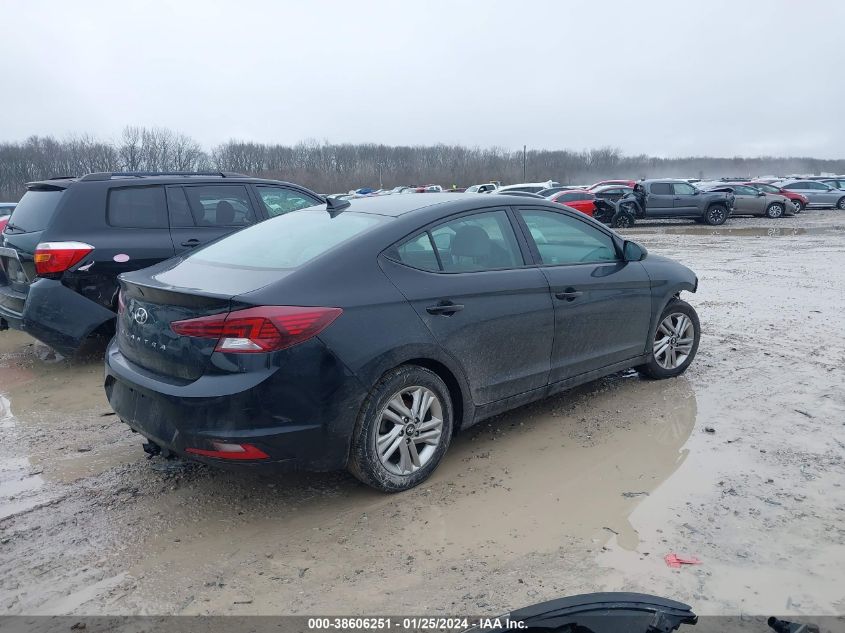 2019 Hyundai Elantra Sel VIN: KMHD84LF1KU770572 Lot: 38606251