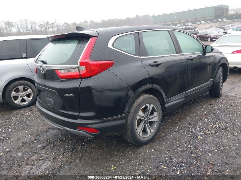 2019 Honda Cr-V Lx VIN: 2HKRW6H32KH226103 Lot: 38606264