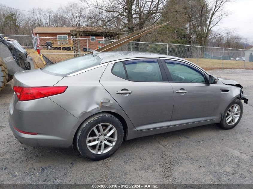 2013 Kia Optima Lx VIN: 5XXGM4A71DG185850 Lot: 38606316