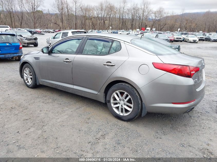 2013 Kia Optima Lx VIN: 5XXGM4A71DG185850 Lot: 38606316