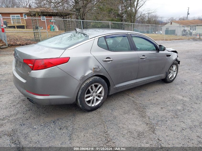 2013 Kia Optima Lx VIN: 5XXGM4A71DG185850 Lot: 38606316