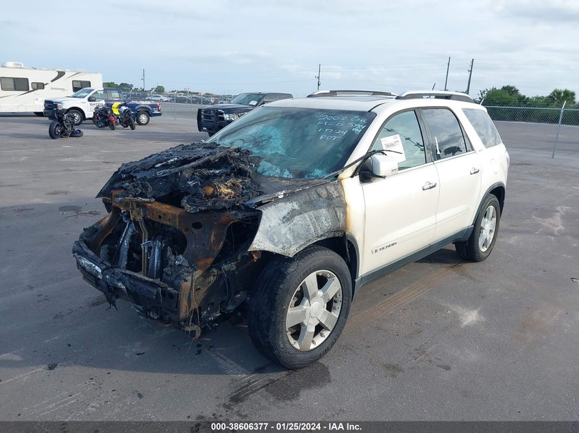 2008 GMC Acadia Slt-2 VIN: 1GKER33748J302729 Lot: 38606377