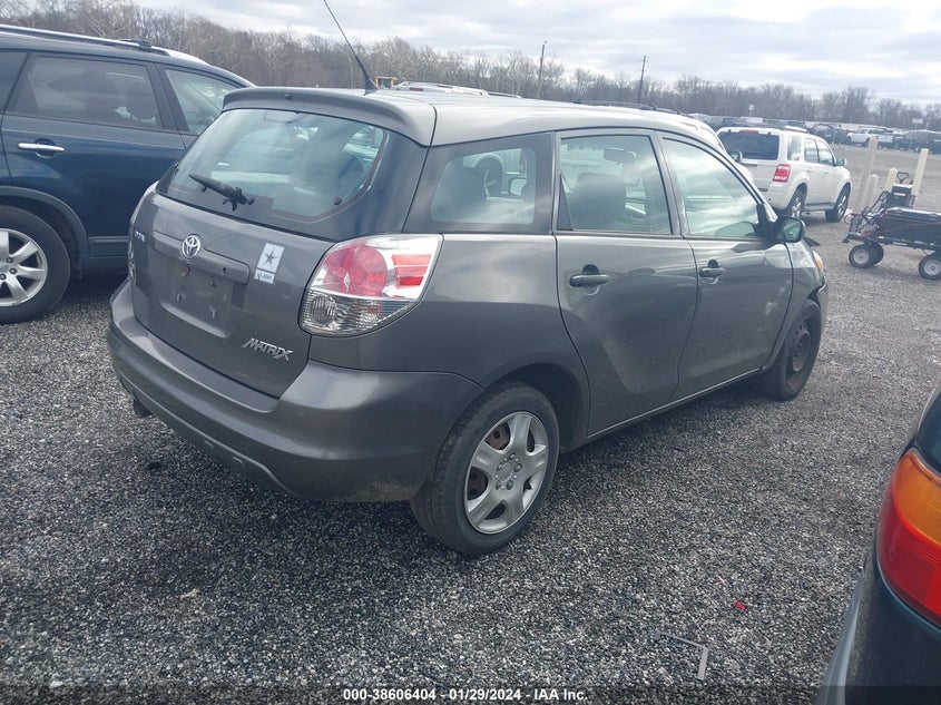 2007 Toyota Matrix VIN: 2T1KR32E57C675450 Lot: 38606404