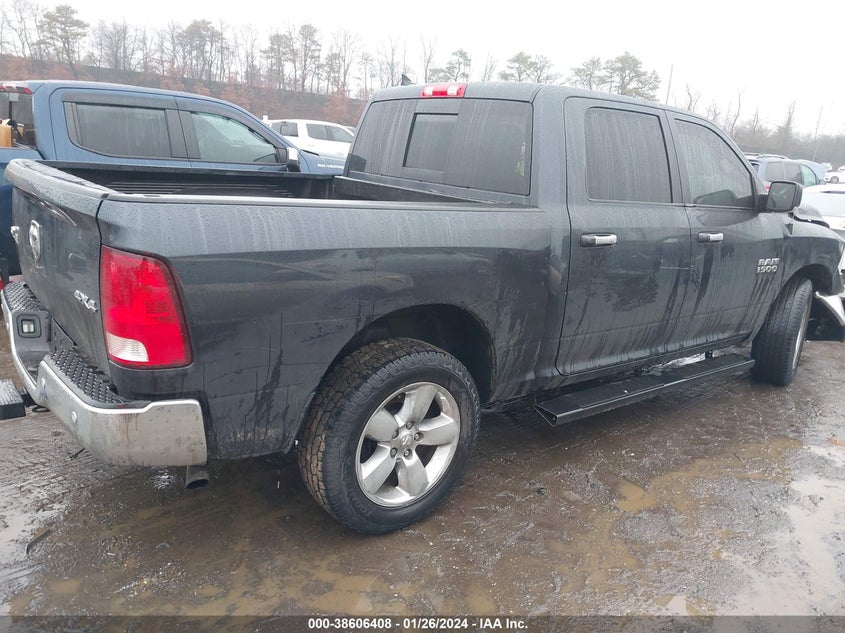 2017 Ram 1500 Big Horn 4X4 5'7 Box VIN: 1C6RR7LG2HS829125 Lot: 38606408