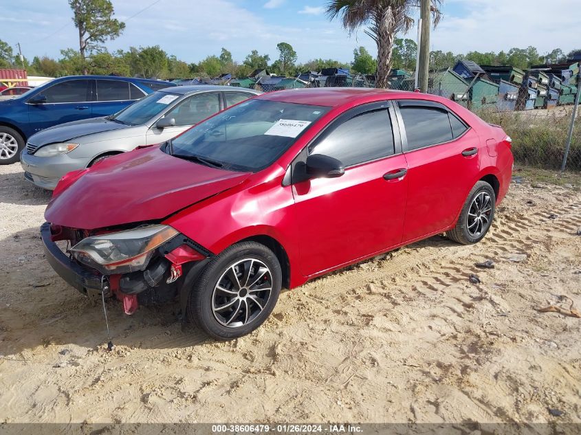 2014 Toyota Corolla S VIN: 2T1BURHE4EC149266 Lot: 38606479