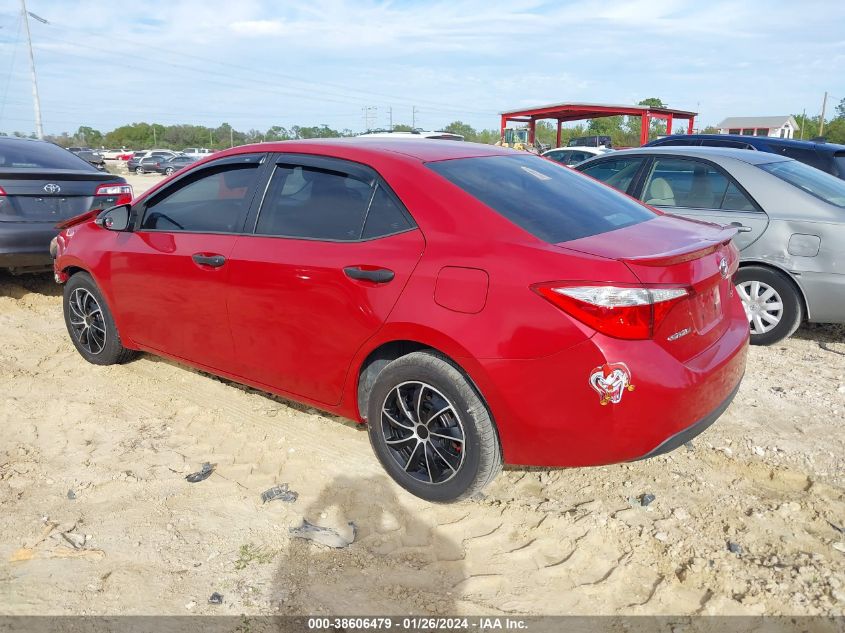 2014 Toyota Corolla S VIN: 2T1BURHE4EC149266 Lot: 38606479