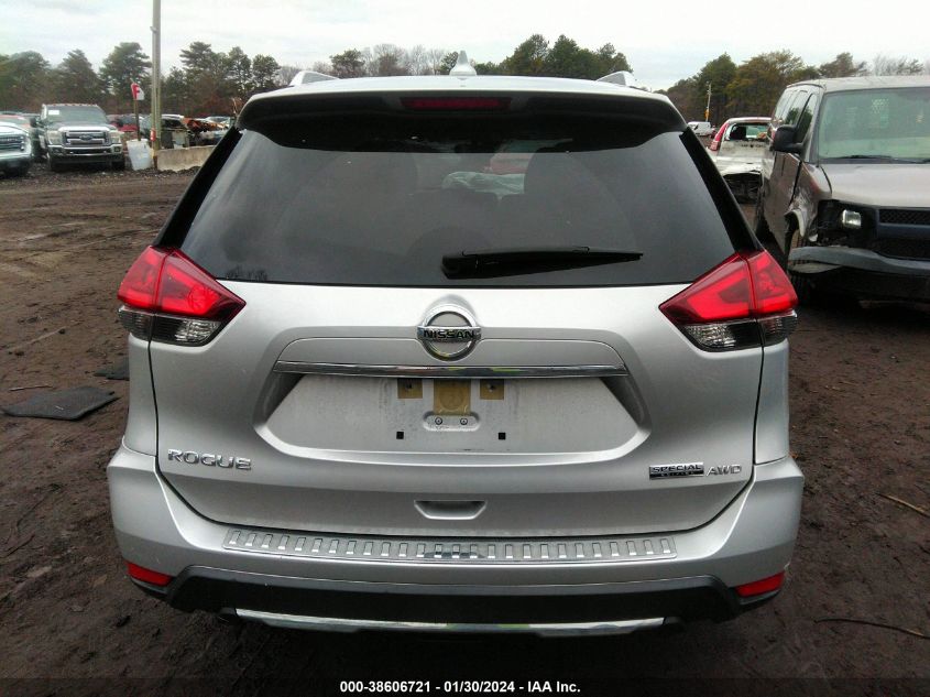 2020 Nissan Rogue S Intelligent Awd VIN: JN8AT2MV6LW110036 Lot: 38606721