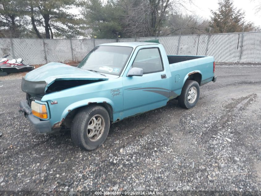 1995 Dodge Dakota VIN: 1B7FL26Y5SW951806 Lot: 38606881