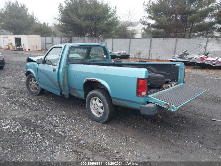 1995 Dodge Dakota VIN: 1B7FL26Y5SW951806 Lot: 38606881