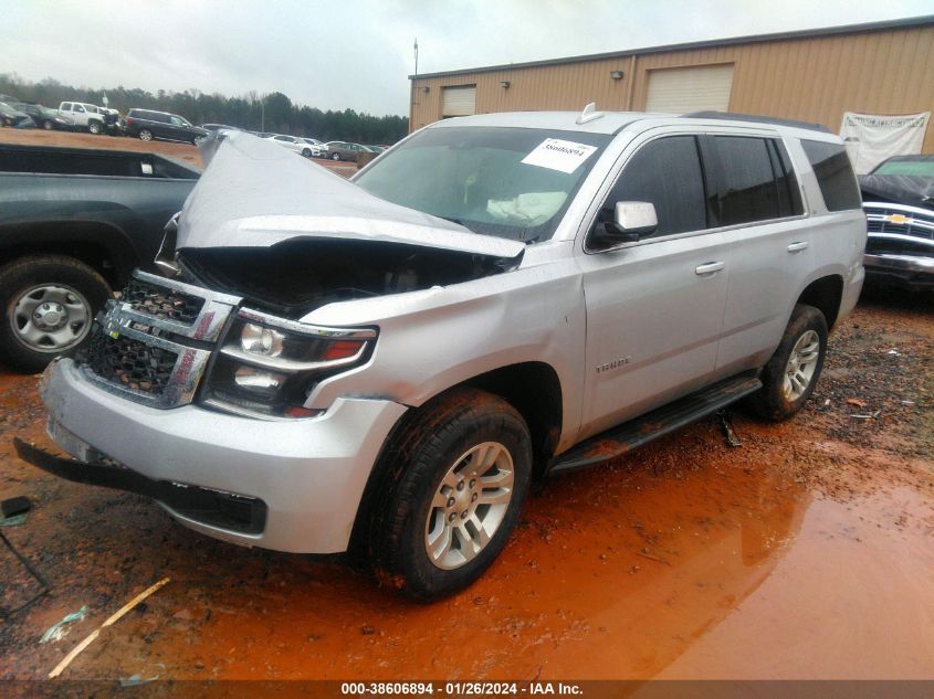 2019 Chevrolet Tahoe Lt VIN: 1GNSKBKC2KR368286 Lot: 38606894