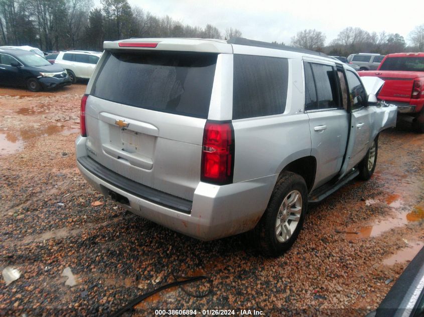 2019 Chevrolet Tahoe Lt VIN: 1GNSKBKC2KR368286 Lot: 38606894