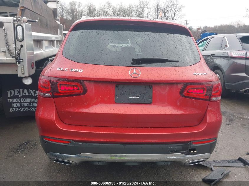 W1N0G8EB3MV320323 2021 Mercedes-Benz Glc 300 4Matic Suv