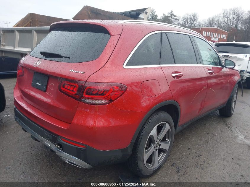 W1N0G8EB3MV320323 2021 Mercedes-Benz Glc 300 4Matic Suv