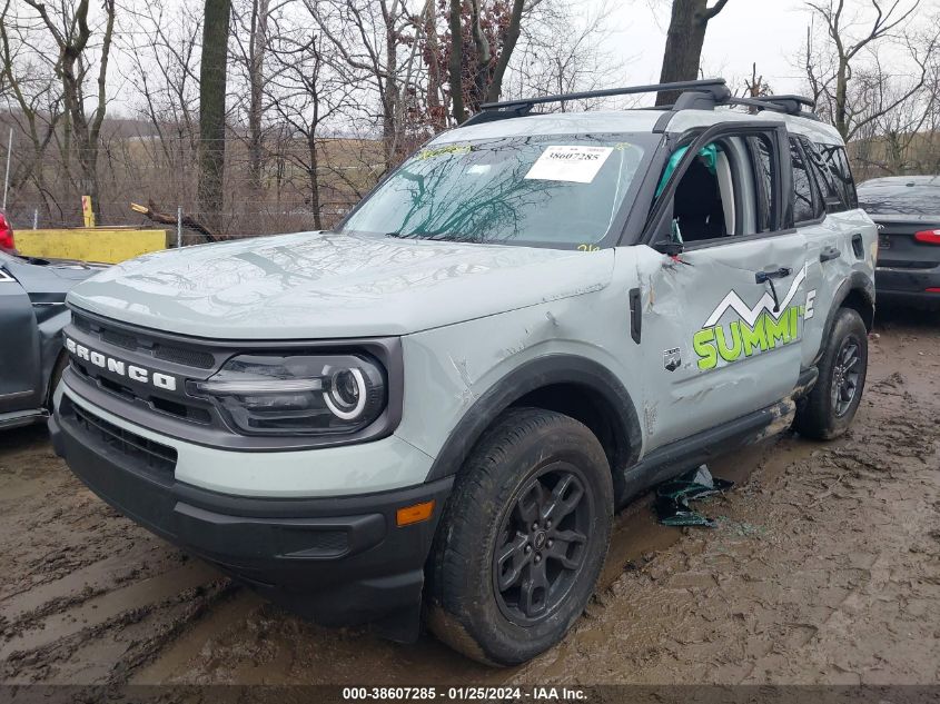 2022 Ford Bronco Sport Big Bend VIN: 3FMCR9B61NRE34097 Lot: 38607285