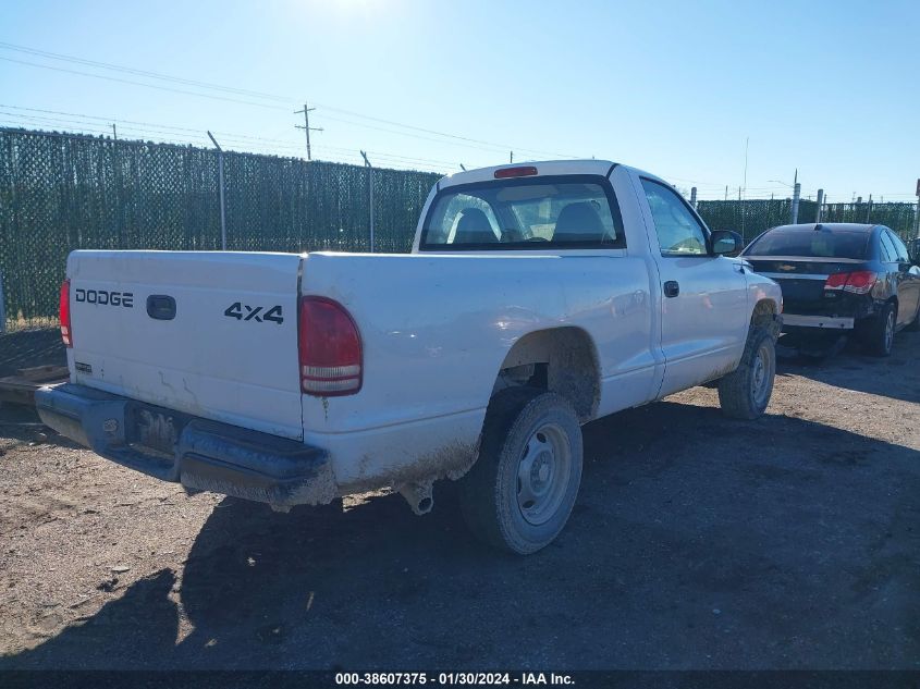 2002 Dodge Dakota Sxt VIN: 1B7GG16X92S687197 Lot: 38607375