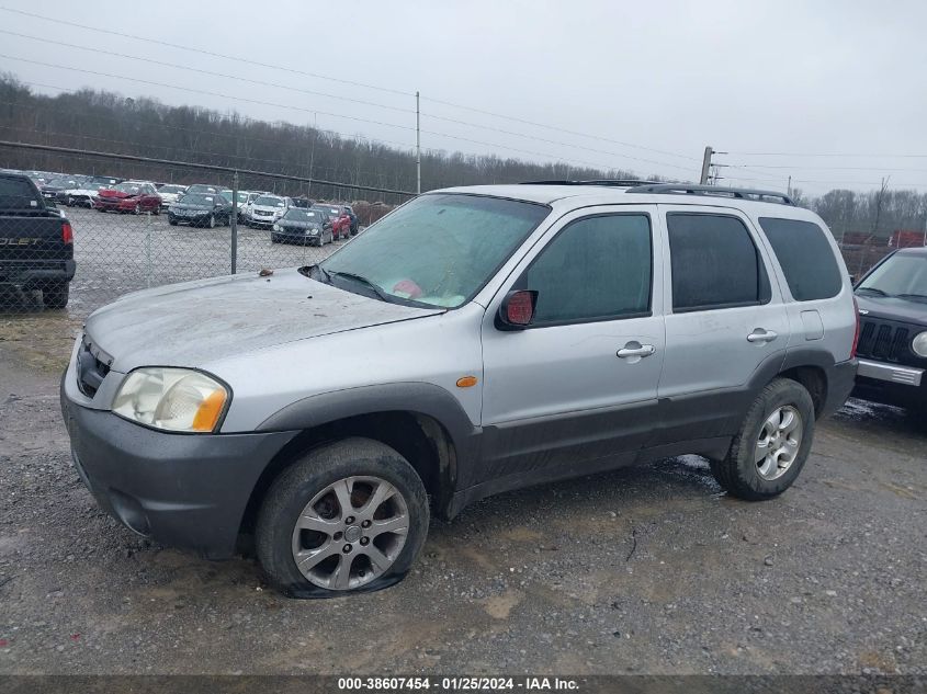 2003 Mazda Tribute Lx VIN: 4F2YZ04123KM08066 Lot: 38607454