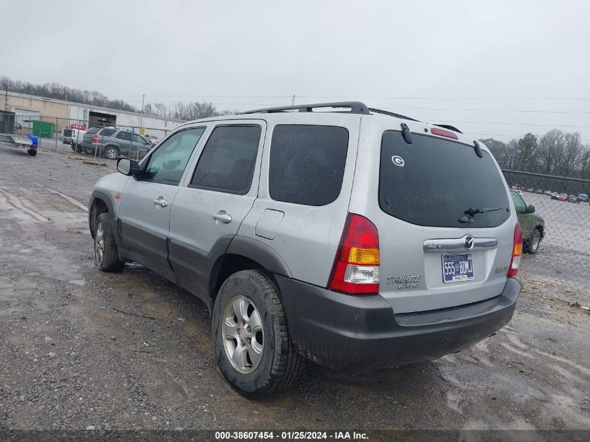 2003 Mazda Tribute Lx VIN: 4F2YZ04123KM08066 Lot: 38607454