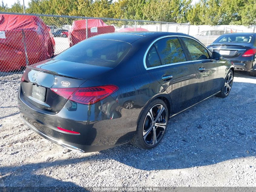 2022 Mercedes-Benz C 300 300 VIN: W1KAF4GB5NR020366 Lot: 38607504