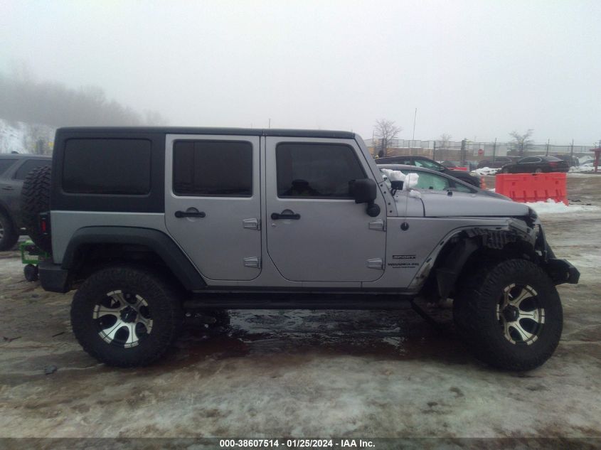 2013 Jeep Wrangler Unlimited Sport VIN: 1C4BJWDG6DL698215 Lot: 38607514