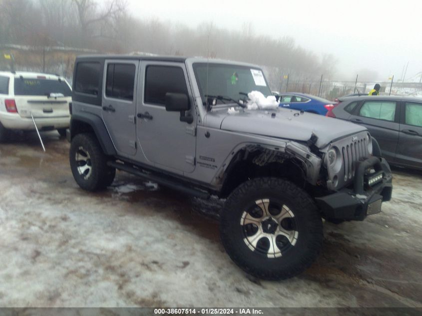 2013 Jeep Wrangler Unlimited Sport VIN: 1C4BJWDG6DL698215 Lot: 38607514