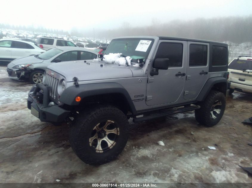 2013 Jeep Wrangler Unlimited Sport VIN: 1C4BJWDG6DL698215 Lot: 38607514